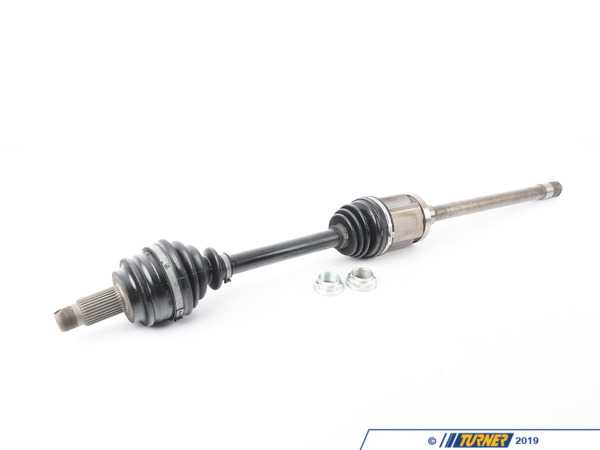 GKN Drivetech Front Output Shaft - Right - E83 31603450566