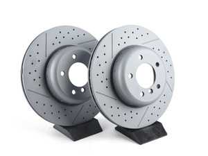 Front High Carbon Brake Rotors - Pair (338x26)
