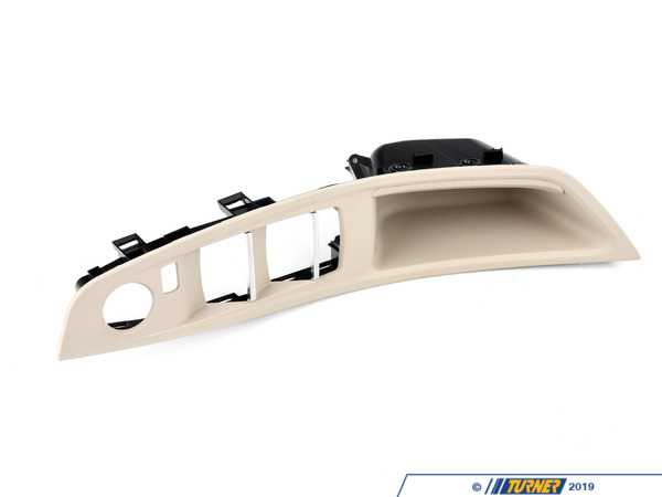 Genuine BMW Genuine BMW Grey Front Door Handle Trim - Left - F10 51417225869