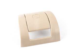 Genuine BMW Trim, Isofix, Inside Oyster - 52207247227 - F10