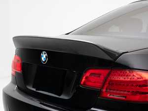 For BMW E92 M3 Real Carbon Fiber CSL Rear Trunk Racing Spoiler Wing Boot Lip 2007-2012 Car Styling