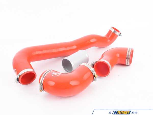 M7 Speed MINI Cooper N14 N18 High Flow Hot Side & Cold Side Pipes - Red 56-330302