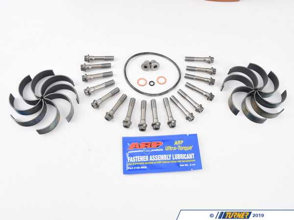 Packaged by Turner BMW E9x M3 - BE Bearings Performance Rod Bearing Replacement Kit w/o Oil 11247838088DBEKT