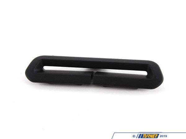 Genuine BMW Genuine BMW Cover, Belt Outlet Schwarz - 51468213970 - E46,E46 M3 51468213970
