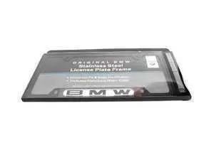 Genuine BMW License Plate Frame - Black