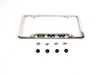 Genuine BMW Genuine BMW License Plate Frame - Chrome/Silver Polished 82120010395 View 2
