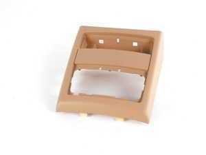 Genuine BMW Interior Center Console Rear Trim - Beige