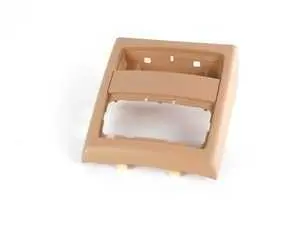 Genuine BMW Interior Center Console Rear Trim - Beige