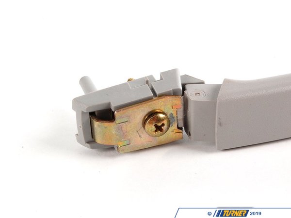 51168231322 - Genuine BMW Front Headliner Grab Handle - Gray | Turner ...