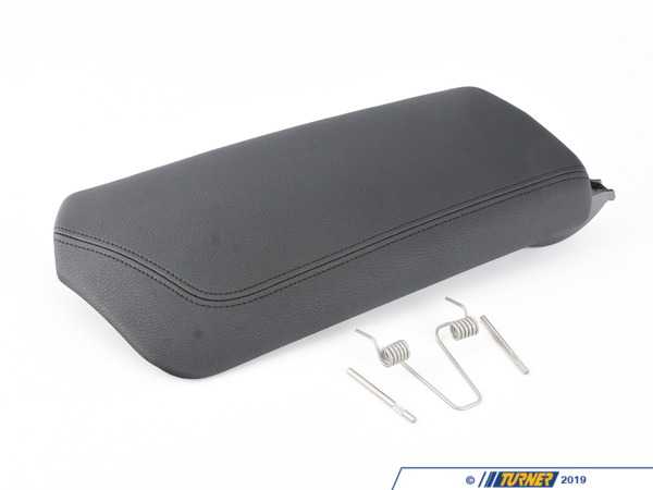 Genuine BMW Arm Rest - Center - Black - Z4 51169181307