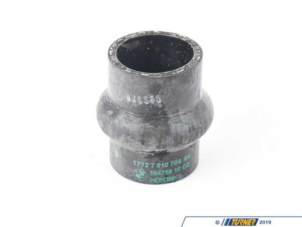 Genuine BMW Genuine BMW Radiator Hose - Radiator to Thermostat Housing - F01 F02 F10 17127610704