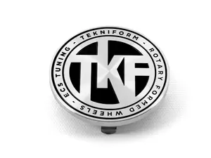 Tekniform Billet Center Cap - Machined Silver - Priced Each