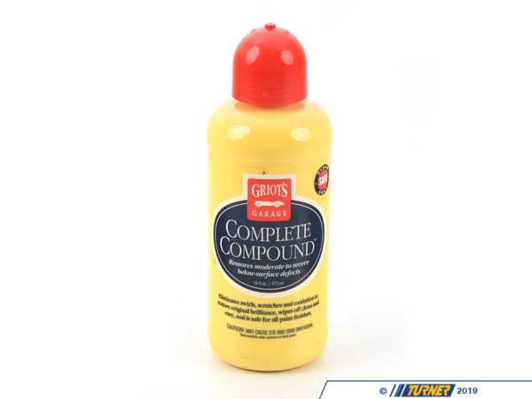 Griot's Complete Compound - 16oz 10862