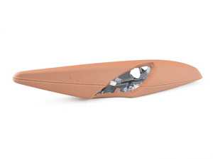 Leather Armrest - Rear Left - Sattelbraun - F36