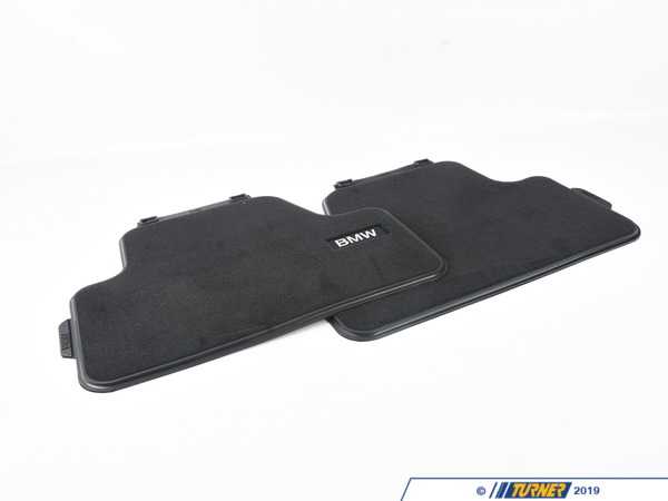 Genuine BMW Genuine BMW Floor Mats, Textile, Rear Basis - 51472350506 - F33,F83 51472350506