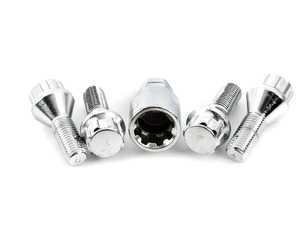 Bavarian Autosport Wheel Lock Set - Chrome