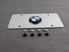 Genuine BMW Genuine BMW Vanity Plate - Polished Aluminum - (NO LONGER AVAILABLE) 82121470314