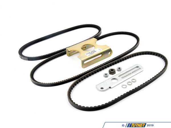 Packaged by Turner OEM Accessory Belt Service Kit - E34 525i M20 PBTABE34M20KT
