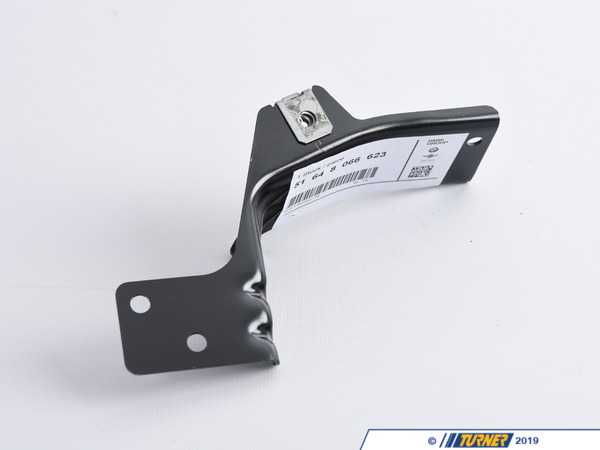 Genuine BMW Auxiliary Radiator Bracket - Lower Left - F87 51648066623