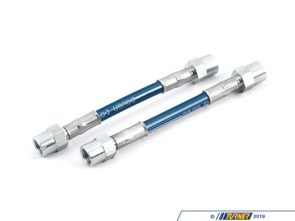 Turner Motorsport BMW E38 E39 Stainless Steel Brake Lines - Mid - Turner Motorsport  022751tms05KT