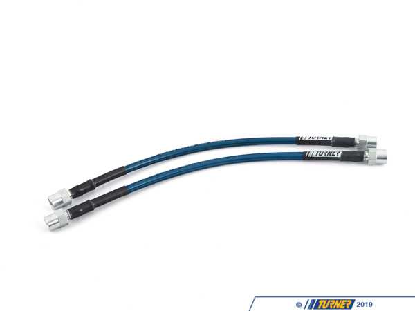 Turner Motorsport Turner Front Stainless Steel Brake Lines - E3/E10/E12/E21/E23/E24
 028601TMS01