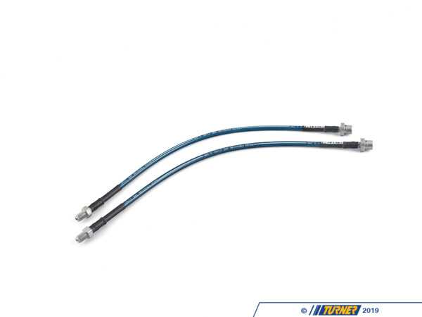 Turner Motorsport Turner Front Stainless Steel Brake Lines - E39 022751TMS03