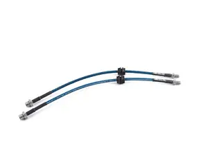 Turner Motorsport Extended Stainless Steel Brake Lines - Front