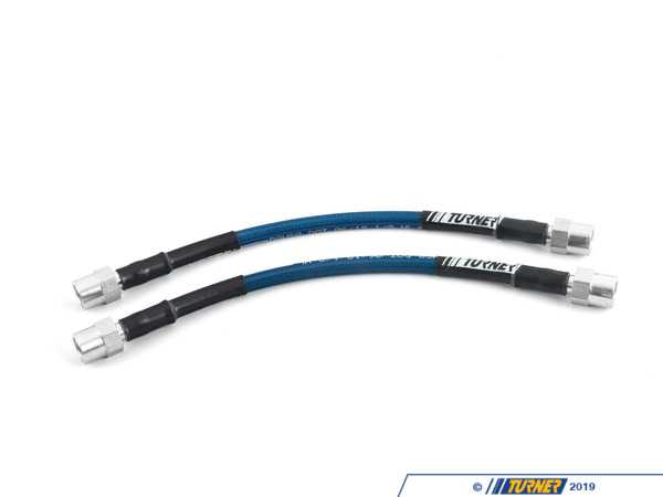 Turner Motorsport Turner Mid Stainless Steel Brake Lines - E3/E10/E12/E21/E23/E24/E30 022745TMS02