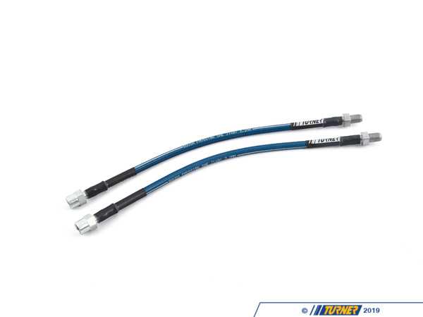 Turner Motorsport Turner Stainless Steel Brake Lines - E30 Front / E60 Rear 022745TMS01