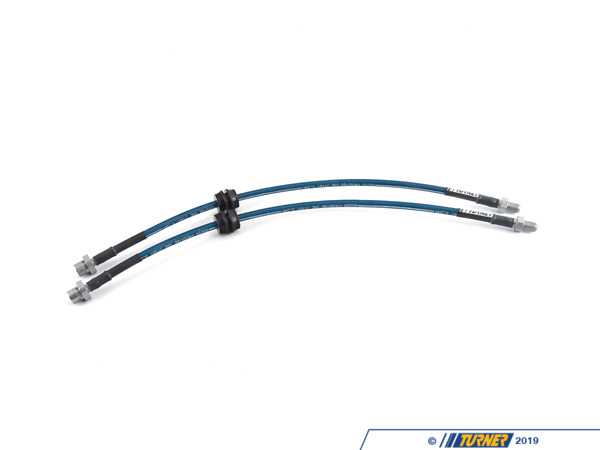 Turner Motorsport Turner Front Stainless Steel Brake Lines -E36M / E37M 022749TMS01