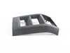 Genuine BMW Center Console Cover - Rear - Black - F15, F16, F85, F86 51169281446 View 3