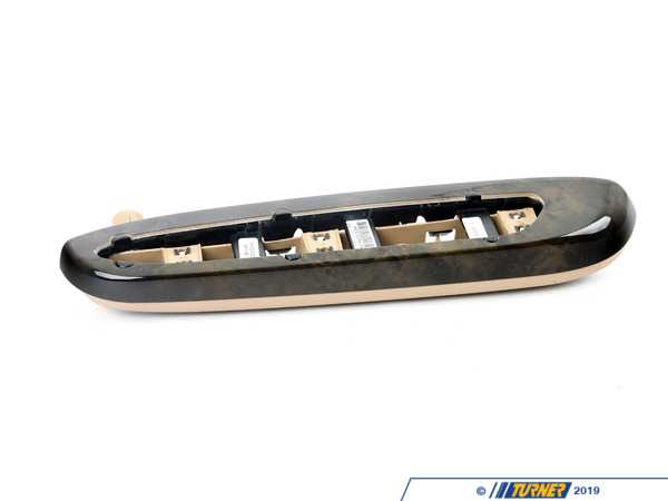 Genuine BMW Vinyl Armrest - Rear Center - Venetobeige - E46 51437155985