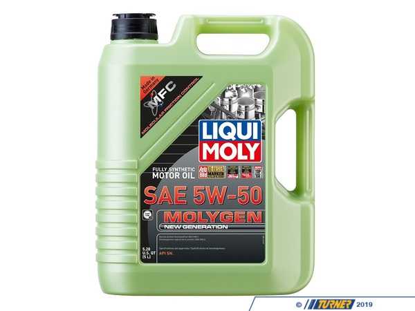 Liqui-Moly Molygen New Generation Engine Oil (5w-50) - 5 Liter 20310