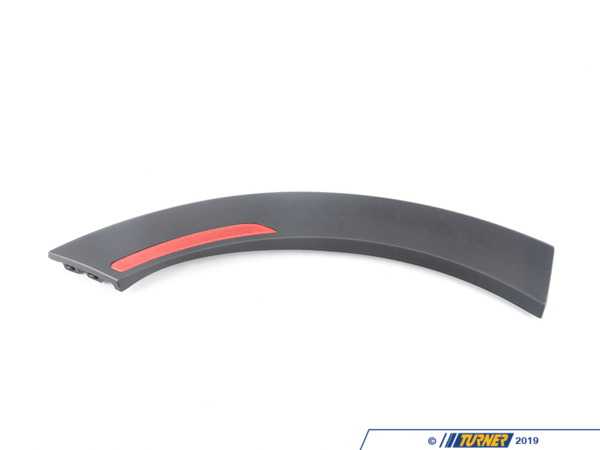 Genuine MINI COVER, WHEEL ARCH, REAR RIGH 51777373338