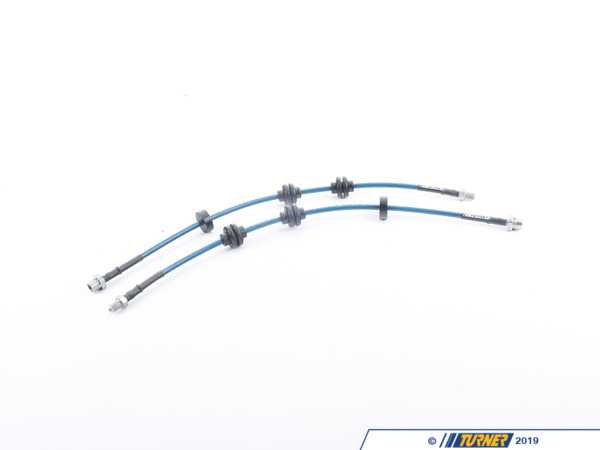 Turner Motorsport Turner Front Stainless Steel Brake Lines -E90 E92 E82 E88 E9x E8x 
 022756TMS05