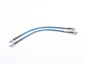 Turner Front Stainless Steel Brake Lines - E38
