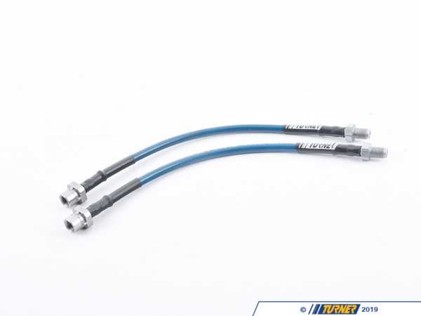 Turner Motorsport Turner Stainless Steel Brake Lines - Rear - F8x
 022761TMS01