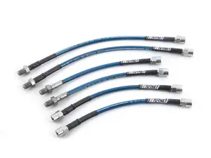 Turner Motorsport Stainless Steel Brake Lines - Complete Kit - E30 