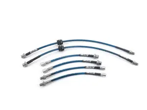 Turner Motorsport Stainless Steel Brake Lines - Full Set - E36 M3