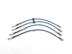 Turner Motorsport Stainless Steel Brake Lines - Complete Kit - E46 Xi (AWD)