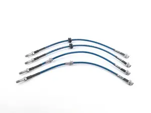 Turner Motorsport Stainless Steel Brake Lines - Complete Kit - E46 Xi (AWD)