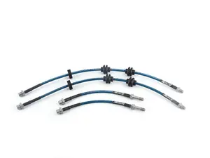 Turner Motorsport Stainless Steel Brake Lines - Complete Kit - E8x/E9x