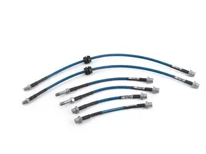 Turner Motorsport Stainless Steel Brake Lines - Complete Kit - E8x M1/E9x M3