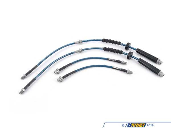 Turner Motorsport Turner Motorsport Stainless Steel Brake Lines - Complete Kit - F80/F82/F83/F87 022761TMS09