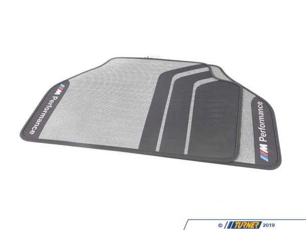 Genuine BMW M Performance Genuine BMW Floor Mats 'Performance' Rea 51472407307