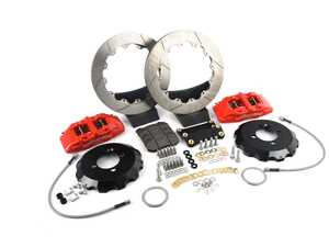 Wilwood Dynapro 6 Front Hat Kit 12.88in Red