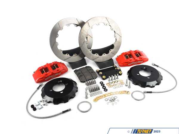 Wilwood Wilwood Dynapro 6 Front Hat Kit 12.88in Red 140-13062-R