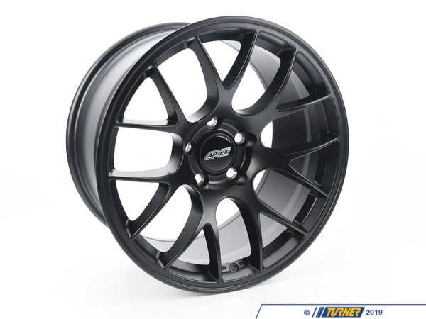 APEX Wheels APEX EC-7 18x11" ET44 Satin Black Wheel 23.35lbs - PROFILE 3 EC71811ET44SMBK