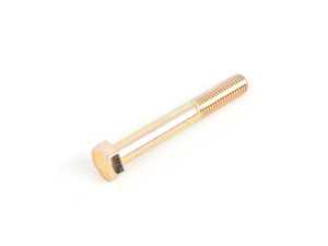 High-Strength Zinc Yellow-Chromate Plated Cap Screw, Class 10.9 Steel, M12 Thread, Pitch: 1.75, 90mm Long