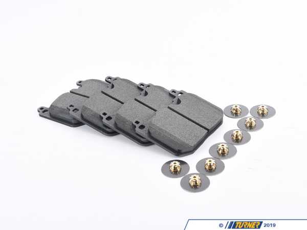 Textar OEM Textar Front Brake Pad Set - BMW F39 F44 F48, MINI JCW F54/55/56/57 F60 34106884224